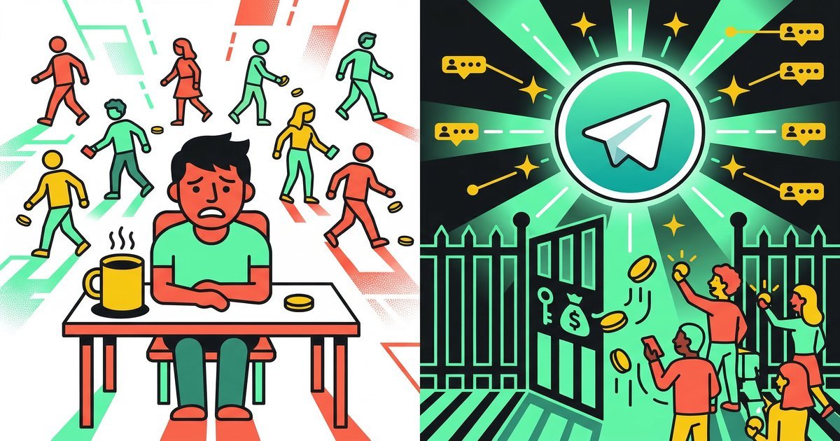 Buy Me a Coffee alternative comparison — tip jar vs recurring Telegram channel revenue