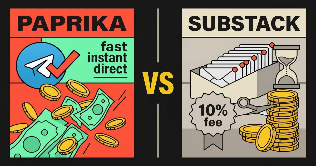 Paprika vs Substack