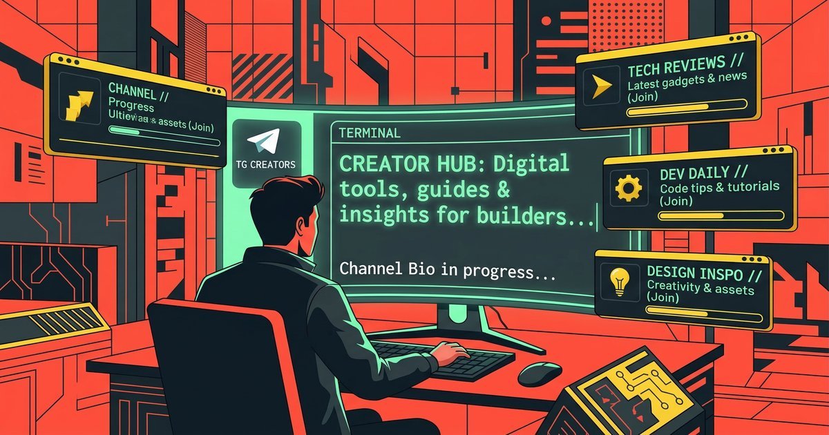 Telegram Channel Description Generator
